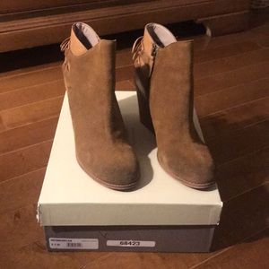 Nordstrom Hinge Tracer Wedge Bootie Sz 8.5m